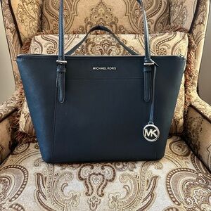 Michael Kors Dark Blue Tote Bag